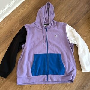 Men’s Lacoste Zip Up Hoodie